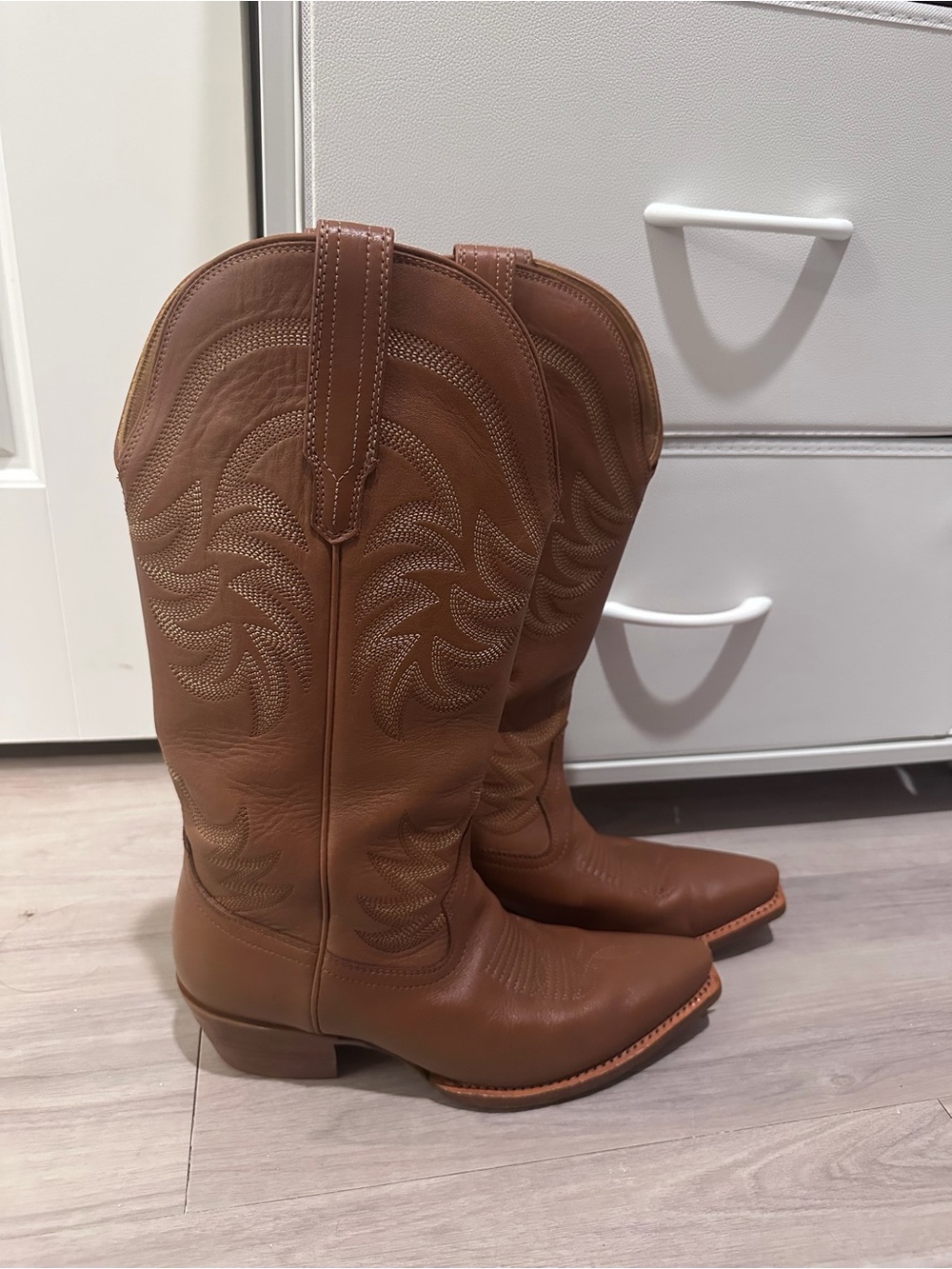 Tecovas Classic Brown Women's Cowboy Boots